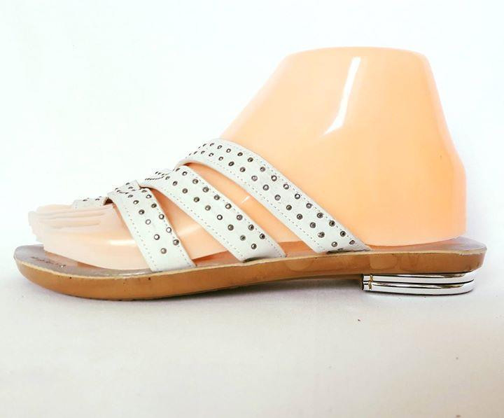 Женские Тапочки Шлёпанцы Сланцы Вьетнамки Белые (размеры: 36) Днепр - изображение 3