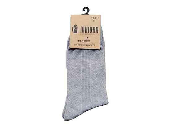 Носки мужские арт. 0710 цвет в ассорт. р.39-41 1пар ТМ MINORA Solmir Киев