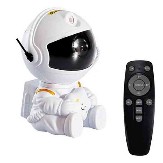 Нічник проектор зоряного неба Astronaut ефектів, керування кнопка/пульт, живлення від мережі 220V аб Київ