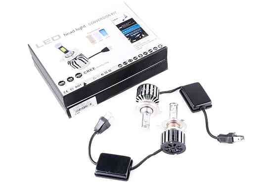 Лампи діодні автомобільні H4 (пара) (12V 3600 LUMENS, чотири кристали) (аналог ксенону) Мукачево