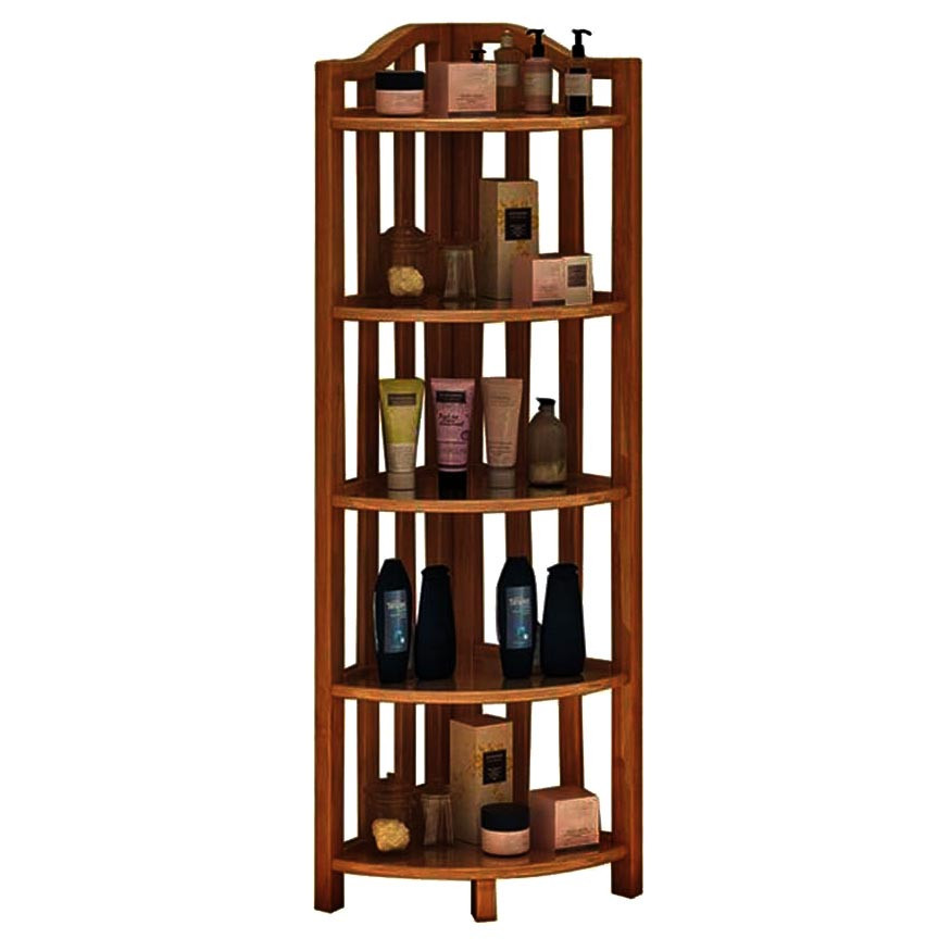 Стеллаж угловой для ванной 