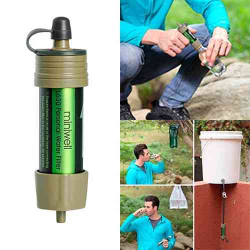 Портативний фільтр для води Miniwell L630, туристичний переносний очищувач Київ