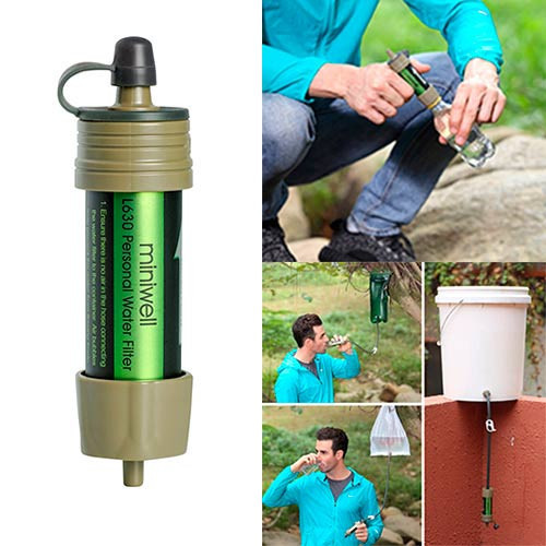 Портативний фільтр для води Miniwell L630, туристичний переносний очищувач Київ - фото 1