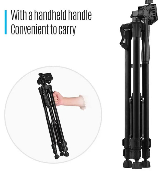 Штатив Yunteng VCT-5208 + чохол + пульт Вінниця - фото 3