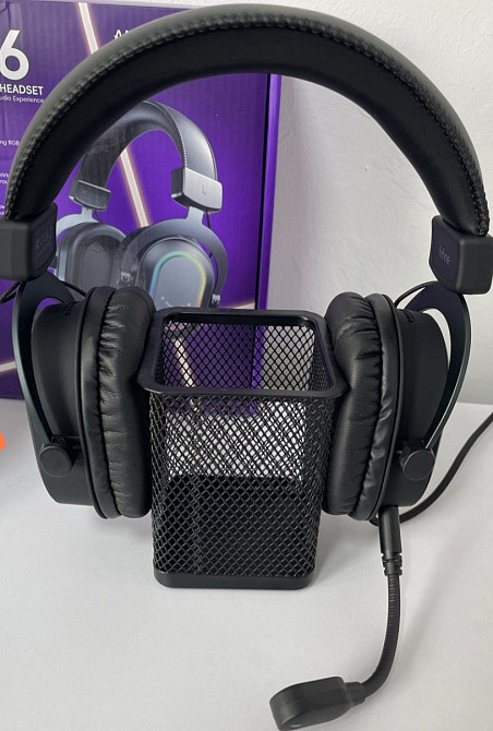 Навушники ігрові 
Fifine H6 з RGB. Київ - фото 4