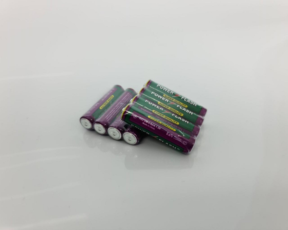 Батарейка Елемент живлення POWER FLASH ААА R3 сольові (4 шт) Харків - фото 7