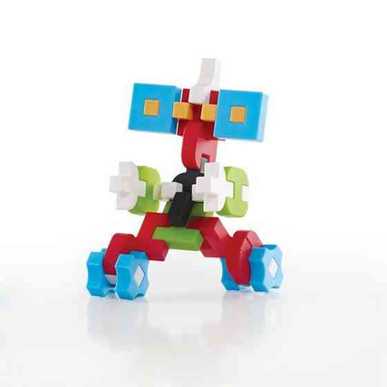 Конструктор Guidecraft IO Blocks Дорожній набір із доповненою 3d реальністю, 59 деталей (G9604) Харків