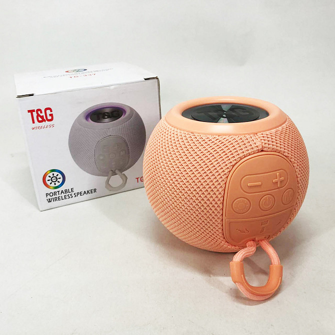 Колонка-динамик bluetooth TG337, Блютуз колонка с качественным звуком ME-381 и подсветкой Киев - изображение 8