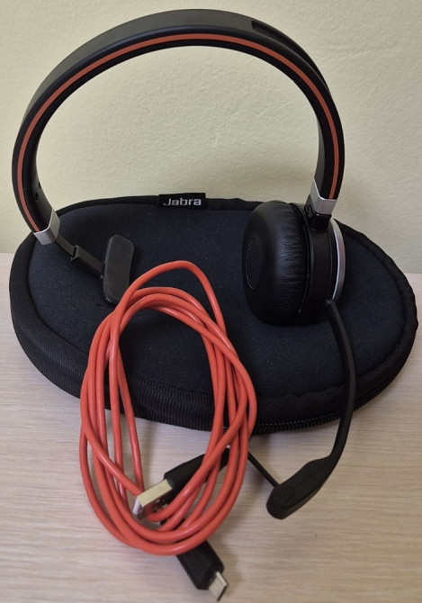 Jabra Evolve 65 Профессиональная беспроводная гарнитура. Киев - изображение 2