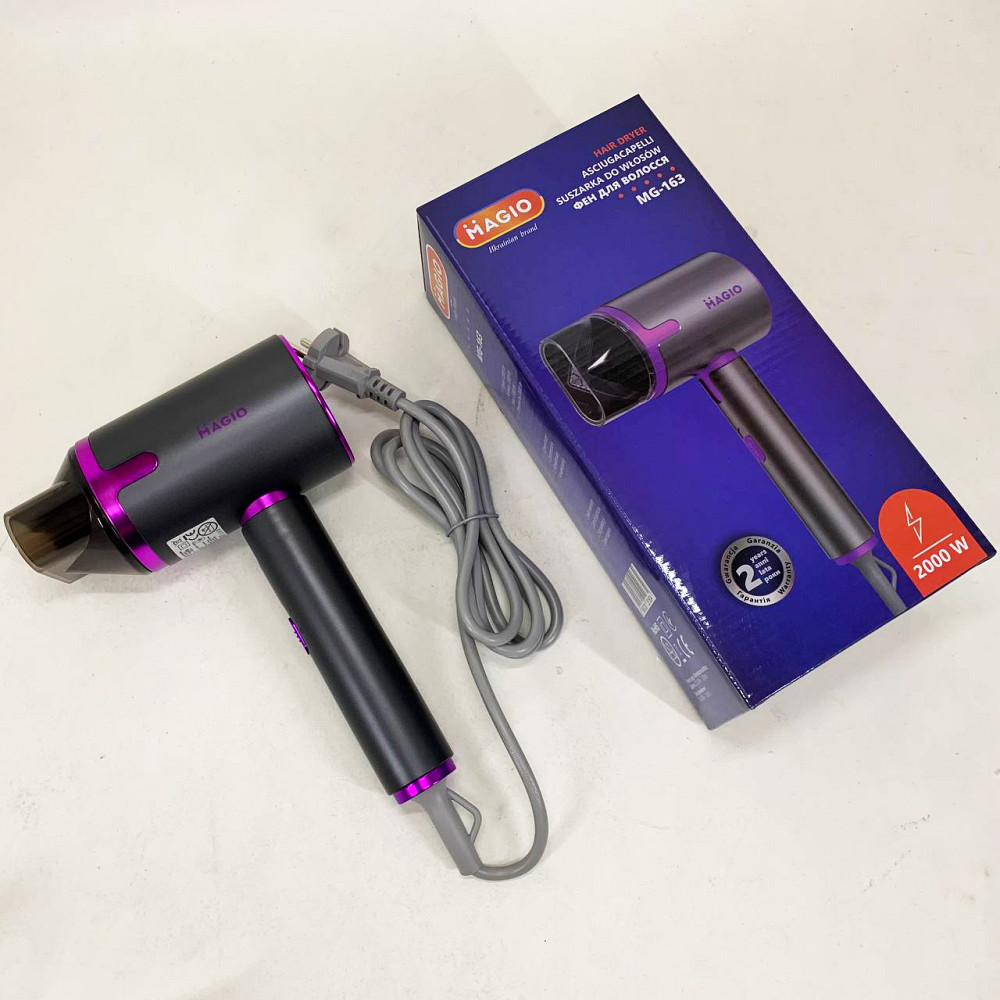 Фен з режимом іонізації, Фен з холодним і теплим режимами для дому та салону CQ-42 Львів - фото 11