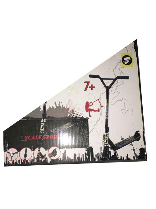 Трюковый самокат Tornado Scale Sports. Подшипники ABEC-7. Белый цвет Одесса - изображение 8