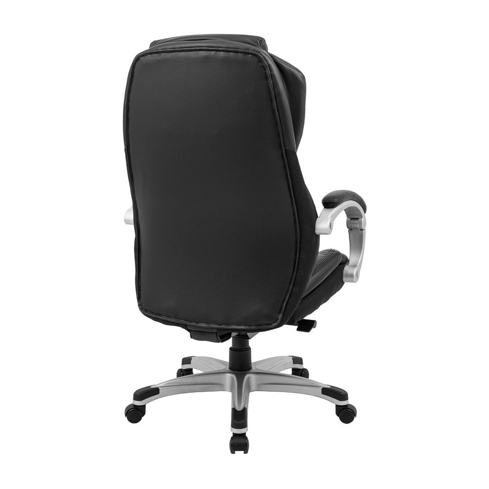 Офисное Кресло Руководителя Premio Relax SynchroMechanism Кожа-сплит Черный Киев - изображение 5