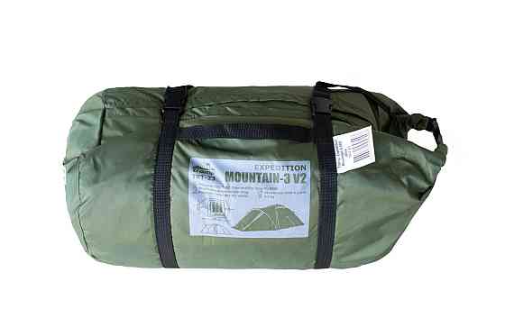 Палатка Tramp Mountain 3 (V2) зеленая Киев