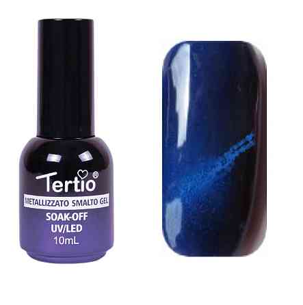 ГЕЛЬ-ЛАК No015 (КОРОЛІВСЬКИЙ СИНІЙ МАГНІТНИЙ) КОТЯЧЕ ОКО 10 МЛ TERTIO Київ