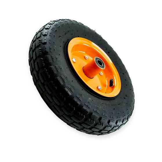 Колесо сборе тачка 4,00-6 диск под ось 16 мм без оси в Мукачево