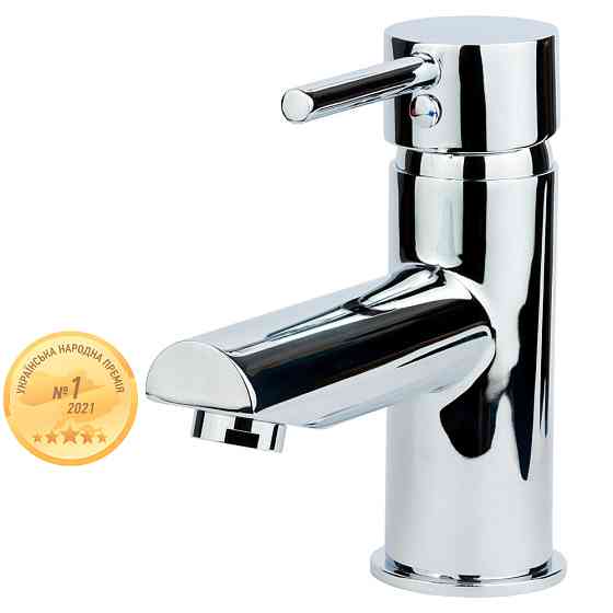 AQUATICA Смеситель HF Ø35 для раковины литой на шпильке AQUATICA HF-2A117C (9705000) Коломыя