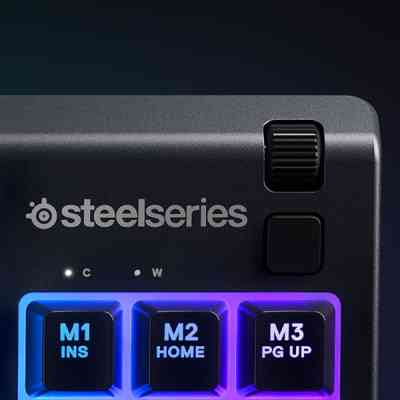 Клавиатура SteelSeries Apex 3 TKL UA USB Black (64831) Винница