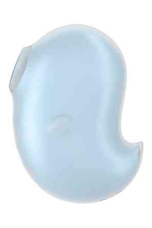 Вибратор вакуумный стимулятор Satisfyer Cutie Ghost, голубой, 9.1 см Sex Aura Киев