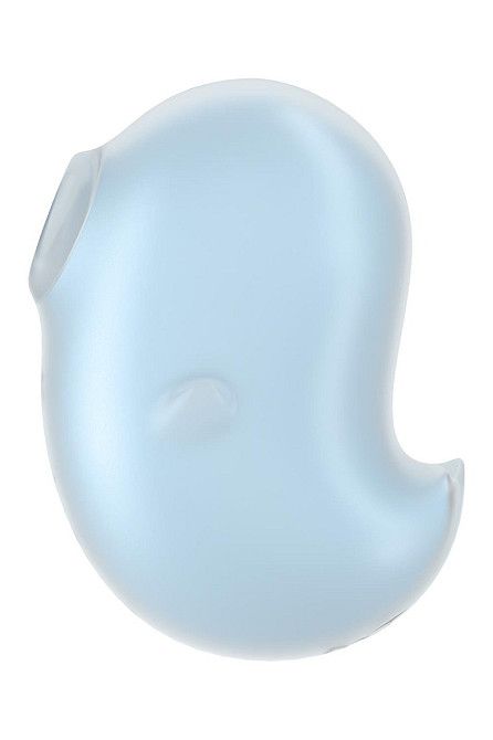 Вибратор вакуумный стимулятор Satisfyer Cutie Ghost, голубой, 9.1 см Sex Aura Киев - изображение 4