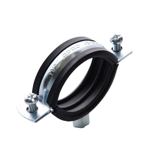 Хомут трубний 75-80мм 2 1/2" з гайкою M8 APRO Житомир