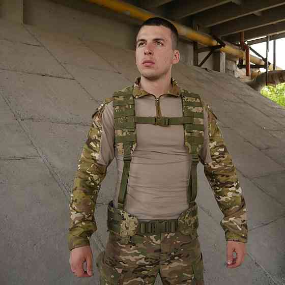 РПС піксель із стрічками молле розвантажувальний пояс рпс матеріал Cordura військовий пояс розгрузка для ЗСУ     WAR Львів