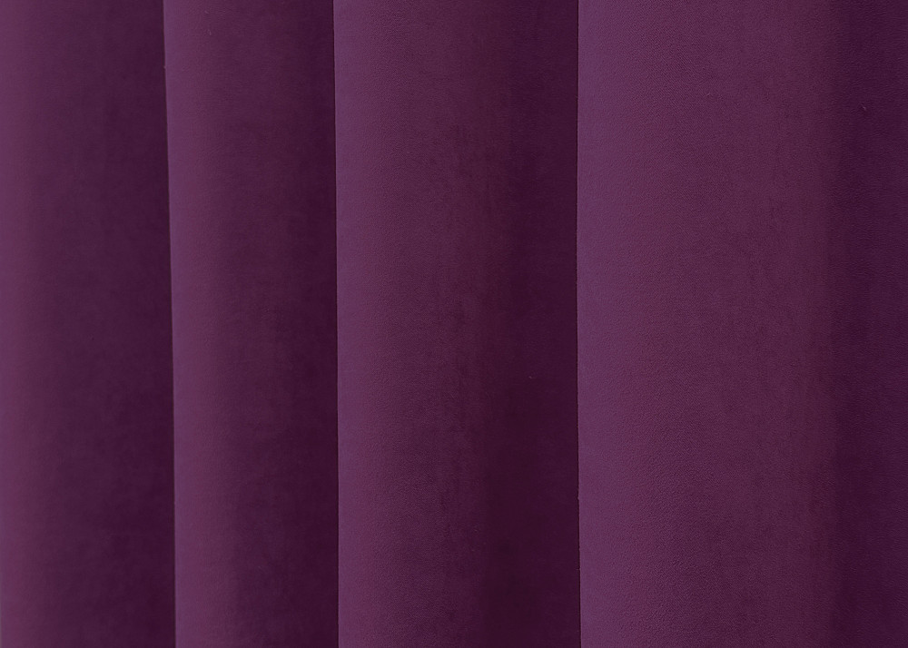 Комплект коротких штор VR-Textil Нубук однотонний № 1513ш Фуксія 140х170 см 2 шт (35-0395) Київ - фото 6