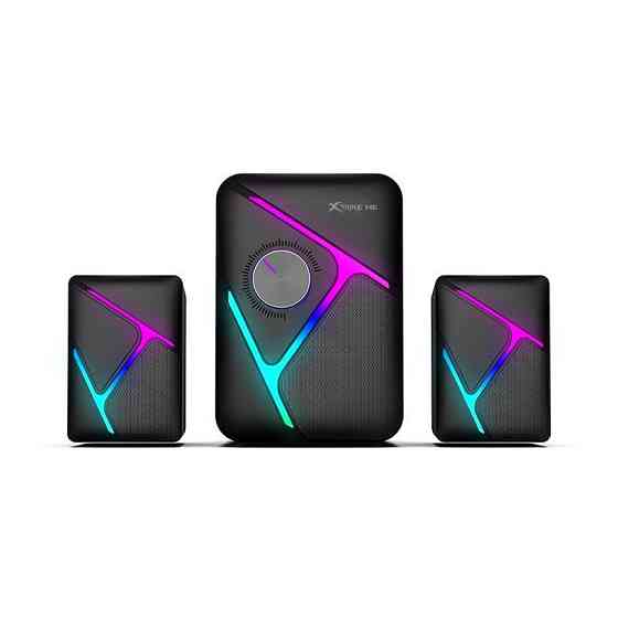 Колонки комп&apos;ютерні XTRIKE ME Gaming Speaker SK-610 RGB, чорні Винница