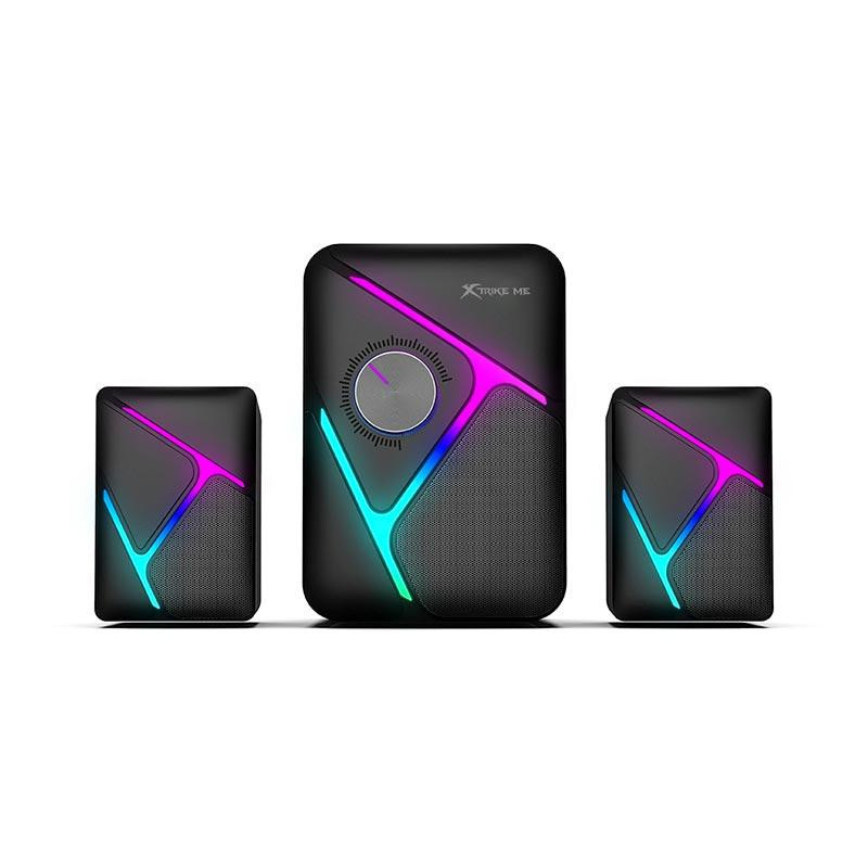 Колонки комп&apos;ютерні XTRIKE ME Gaming Speaker SK-610 RGB, чорні Винница - изображение 2