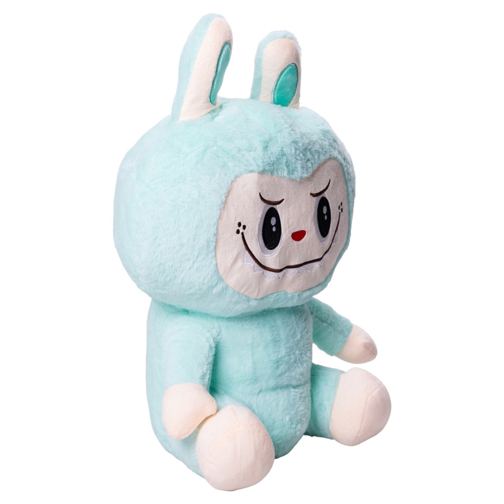 ТМ COLORFUL HOME М'яка іграшка-плед, подушка 3 в 1 Лабубу 50 см М'ятна ТМ COLORFUL HOME LAB2M Киев - изображение 5