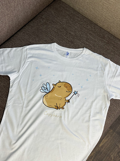 Футболка - "Capybara" прикольна футболка з Капібарою Чернівці - фото 3