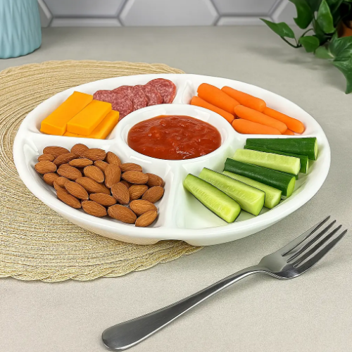 Менажниця кругла 25см на 5 секцій 7022478 Rounds LIMITED EDITION Житомир - изображение 3