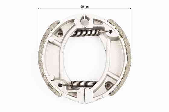 Гальмівні колодки барабан Honda DIO 50 (пружини під кутом), D=90mm Київ