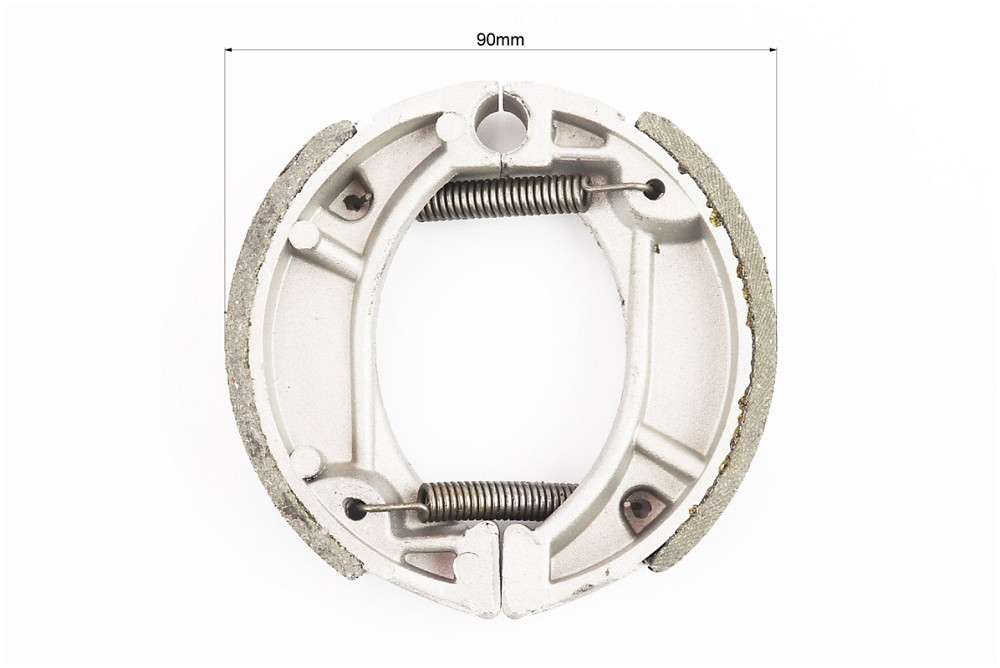 Гальмівні колодки барабан Honda DIO 50 (пружини під кутом), D=90mm Київ - фото 2