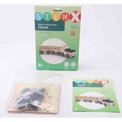 Конструктор Stem Поїзд Дерев'яний на батарейках (3858894673681) Вінниця