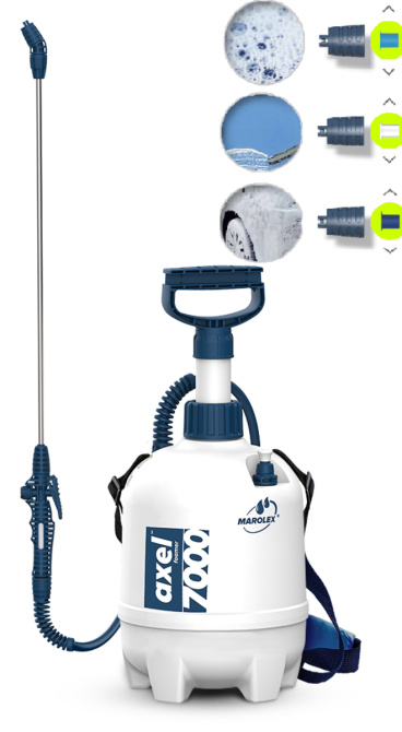 Піногенератор ранцевий MAROLEX Axel 3000 : 7 л, 0,4MPa, EPDM. 3 режими піни. шт.60см-шл.170см. [1] Одеса - фото 1