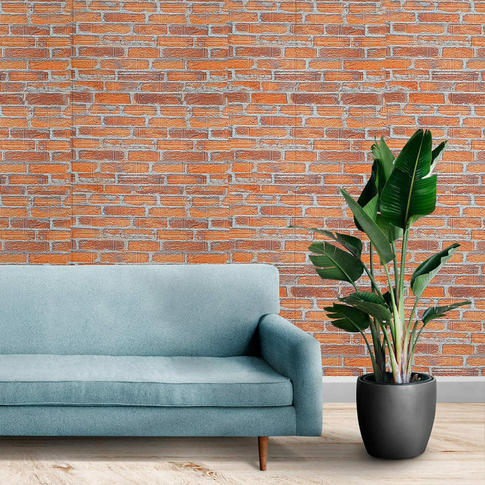 3D самоклеюча панель Руда Катеринославська цегла Київ - фото 7