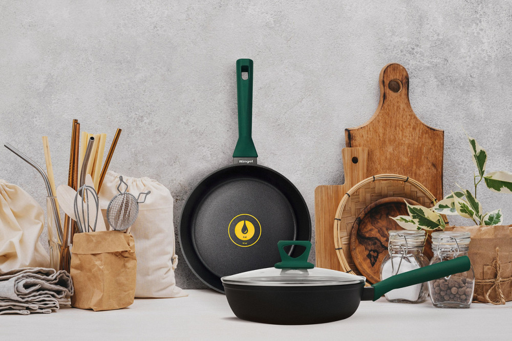 Сковорода RINGEL Herbal сковорода глибока 26 см (6806844) Київ - фото 4