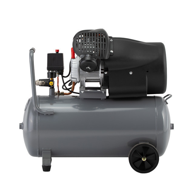 Компресор, 50 л, 2,23 кВт, 220 В, 10 атм, 354 л/хв, 2 циліндри, 93 дБ INTERTOOL PT-0004 Киев - изображение 3