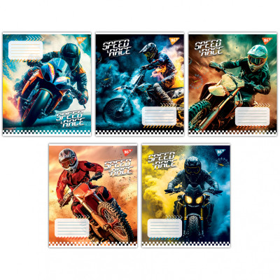 Зошит Yes Speed race А5 36 аркушів клітинка (767337) Вінниця - фото 1