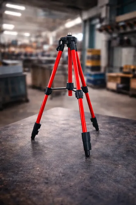 Телескопический штатив для лазерного уровня 40-100см, резьба 5/8" Красный Коломия - фото 1