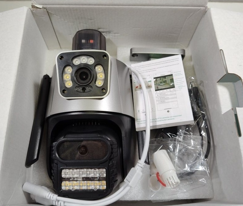 Камера IP з двома об'єктивами відеоспостереження IC Харків - фото 6