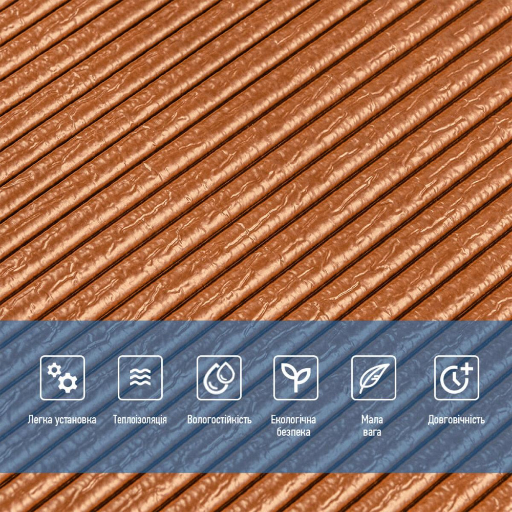 Панель 3D Bronze 700*700*4mm (D) SW-00001955 Днепр - изображение 4