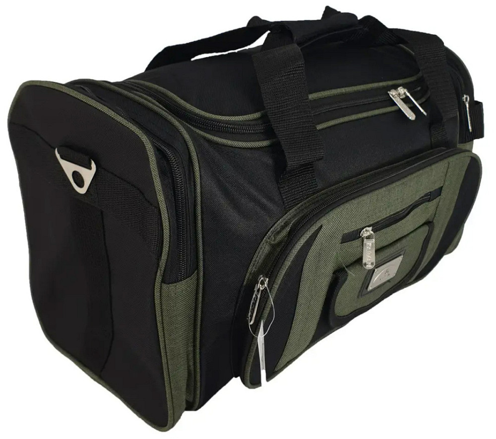 Сумка дорожня KAIMAN 60 см чорно-сіра S600701 Київ - фото 2