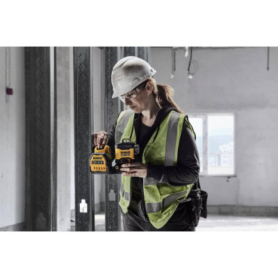 Лазерный нивелир DeWALT линейный 10.8/12/18В XR Li-Ion, зеленый луч, 1x2Ah 18V, TSTAK (DCE089D1G18) Винница - изображение 7