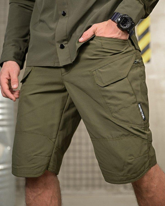 Городские тактические шорты meinstreem  oliva ПП7743 Одесса - изображение 1