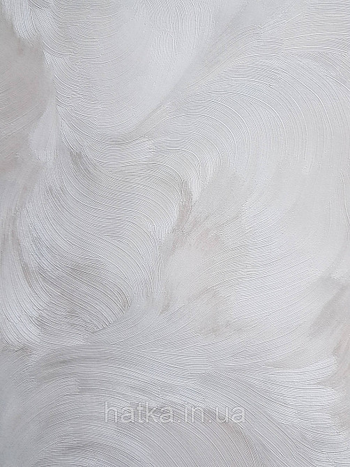 Обои виниловые на флизелине Sintra Edelina под венецианскую штукатурку абстракция  светло бежевые серебро Киев - изображение 2