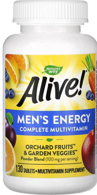 Вітаміни для чоловіків Nature's Way Men's Energy 130 tabs Київ - фото 1