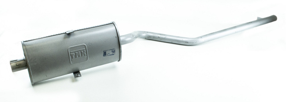 Глушитель 412, 2140 закатной тяжелый (295) ТМК Москвич Мукачево - изображение 1