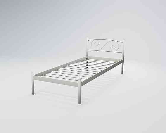 Односпальне металеве ліжко Віола від ТМ Теnero 80х190, Щит ДВП, 1 ящик Харків