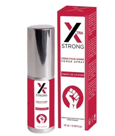 Стимулирующий спрей X-strong penis power spray, 15 ml Sex Aura Киев